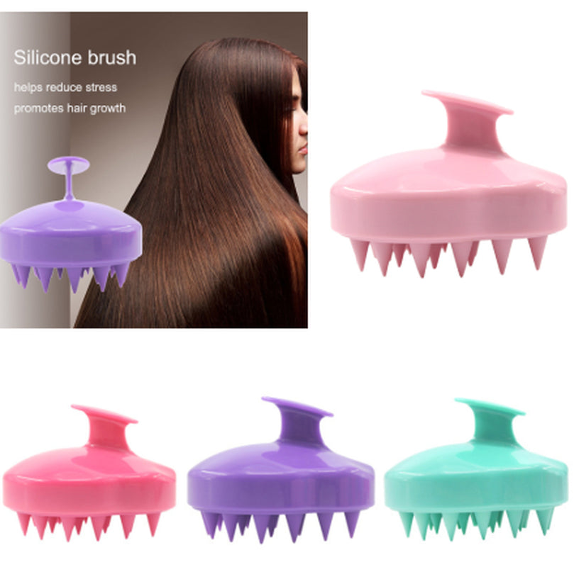 silicone massage brush