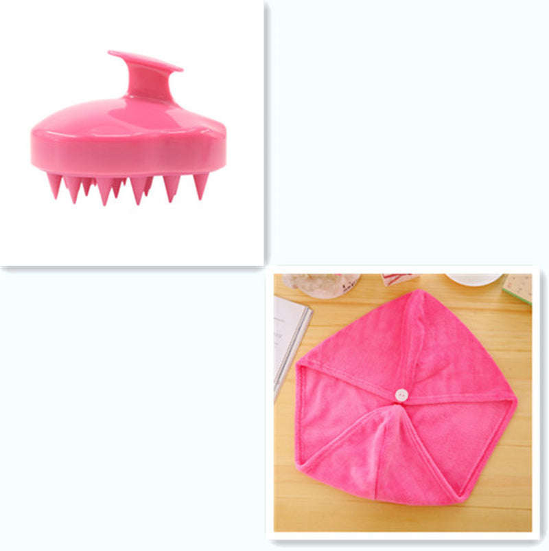 silicone massage brush