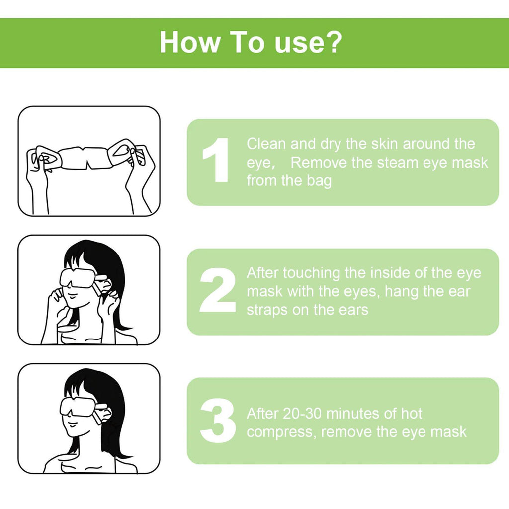 Pure Pulse's steam eye mask