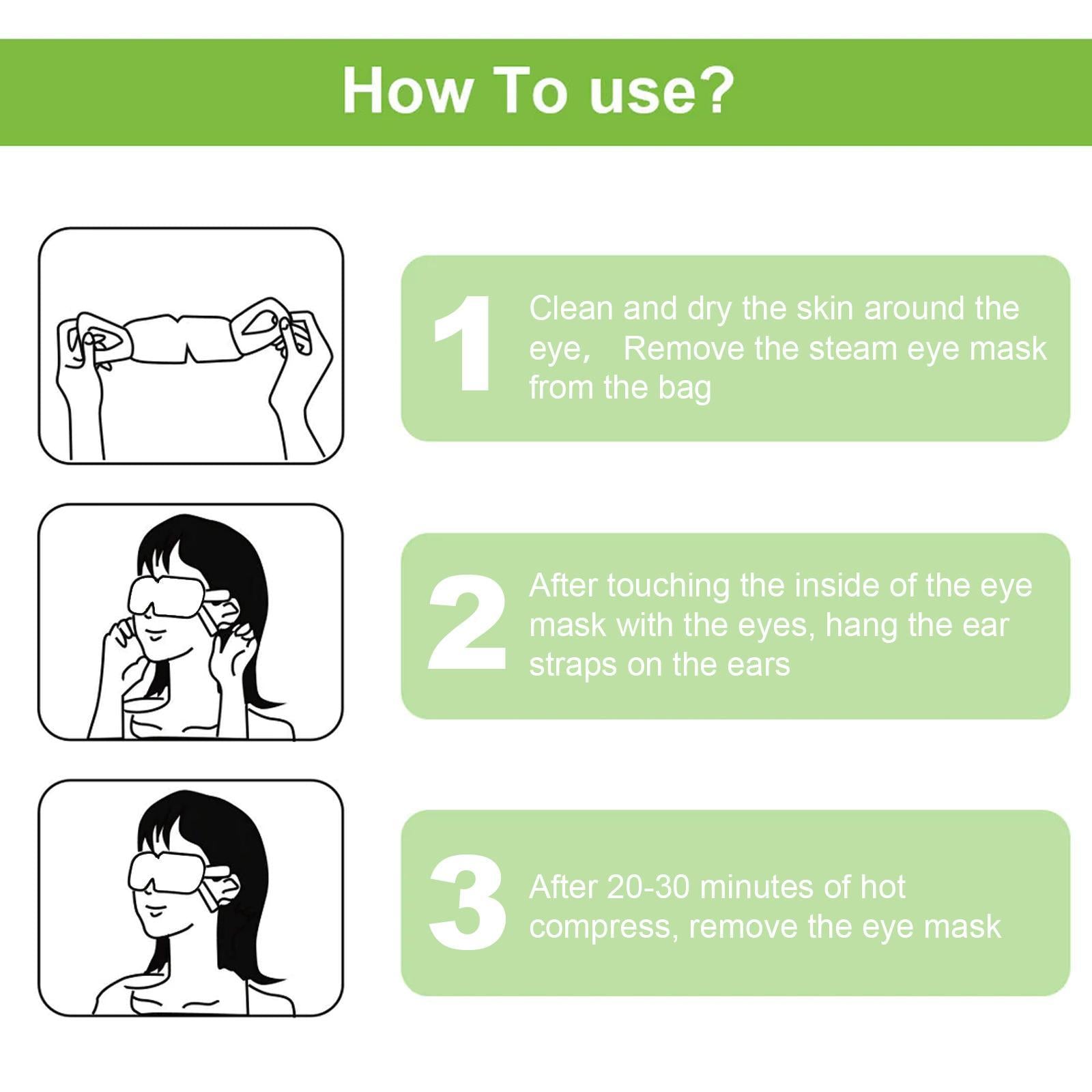 Pure Pulse's steam eye mask