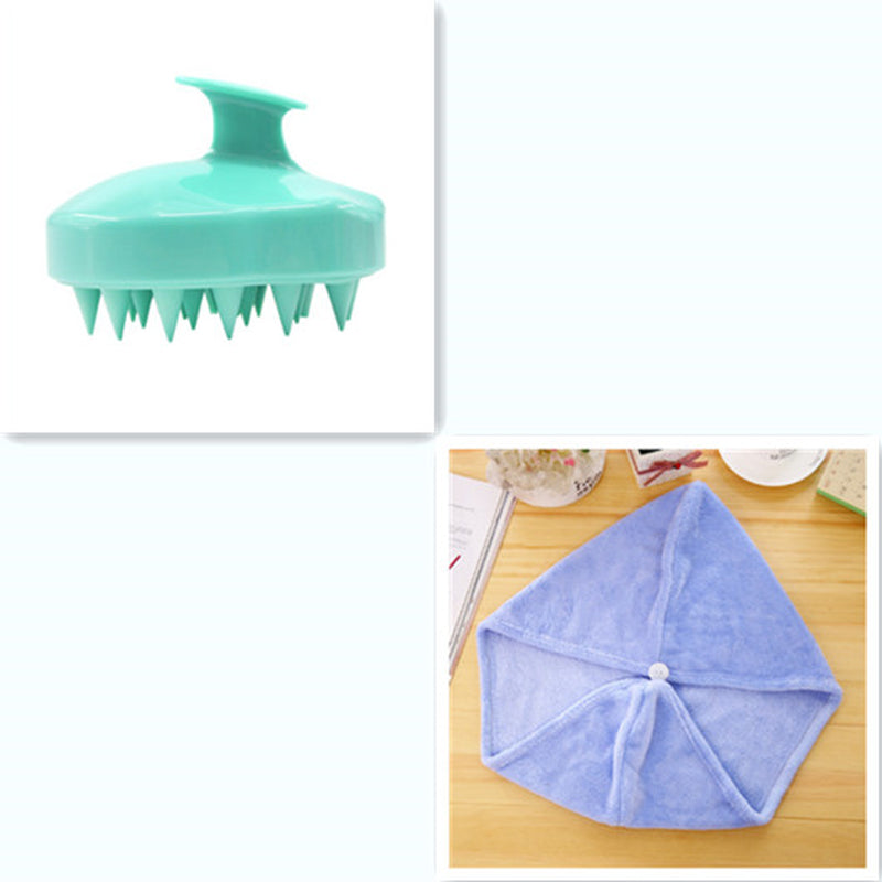 silicone massage brush