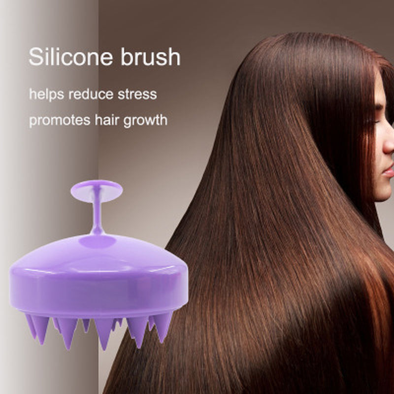 silicone massage brush