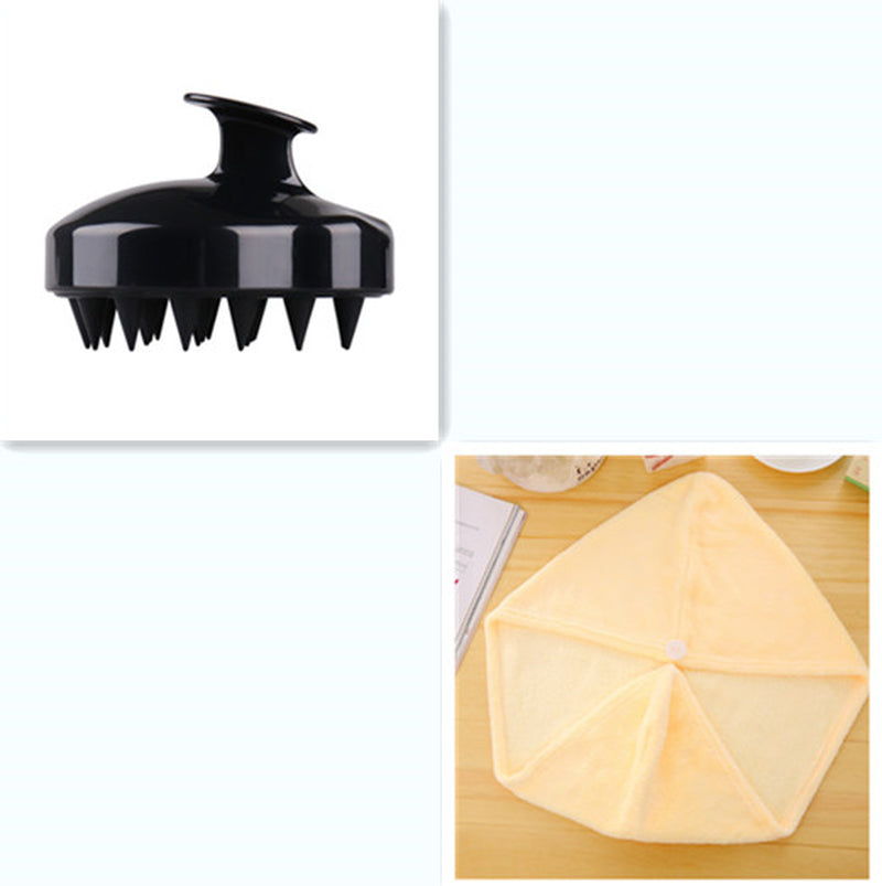 silicone massage brush