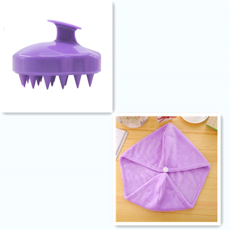 silicone massage brush