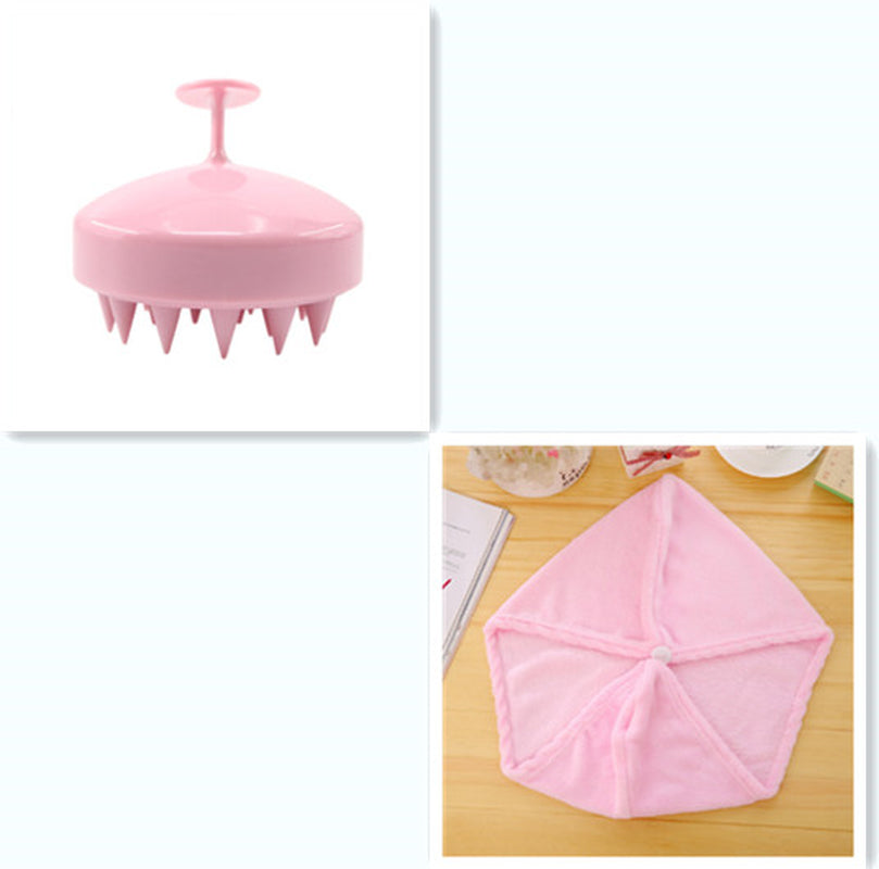 silicone massage brush